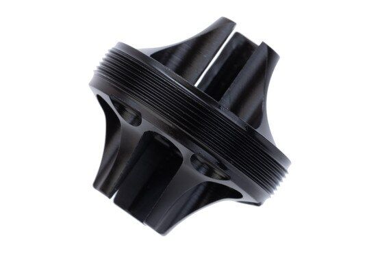 Black 5.56 Flash Hider Front Cap from Rugged Suppressors
